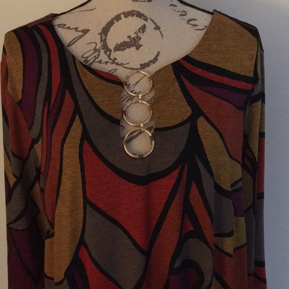 MSK LONG SLEEVE DRESS - Picture 2 of 6